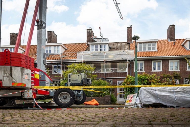 Asbest verwijderen project